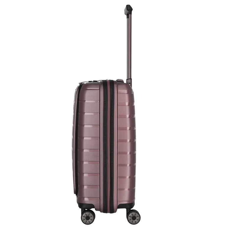 Travelite Air Base - Trolley de cabina con 4 ruedas y bolsillo delantero S 55 cm (flieder)