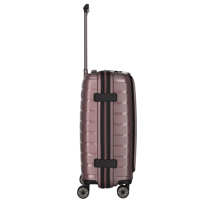 Travelite Air Base - Trolley de cabina con 4 ruedas y bolsillo delantero S 55 cm (flieder)
