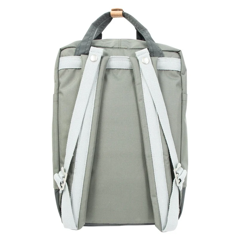 Doughnut Macaroon Euro 16 - Mochila 38 cm (grey x dark grey)