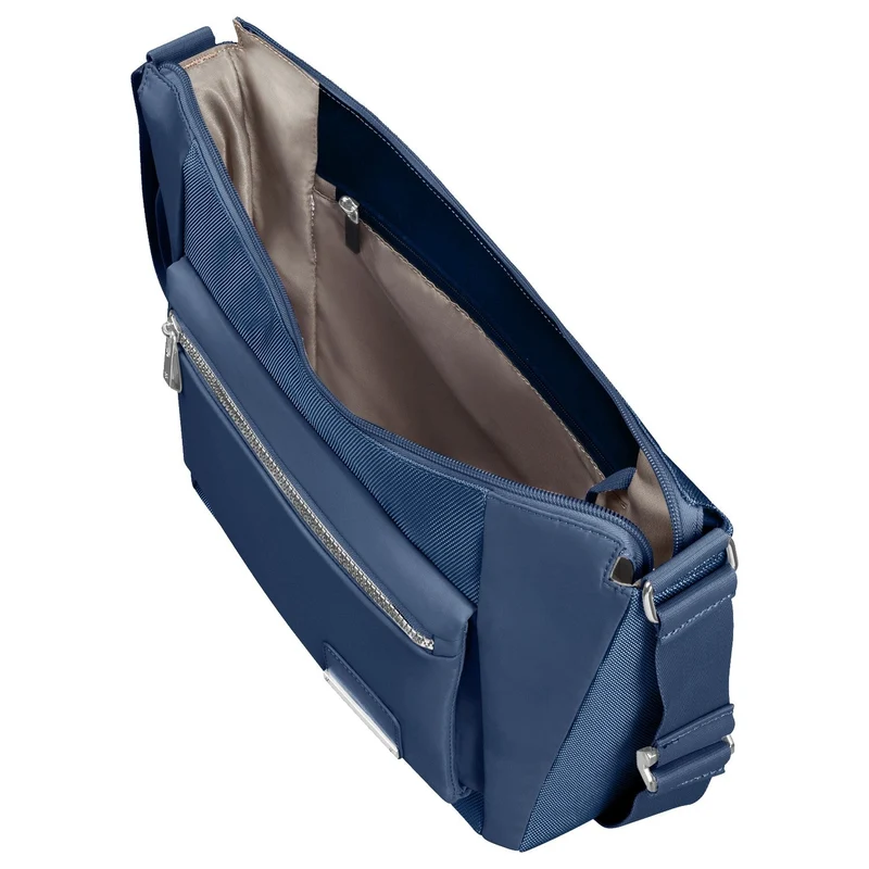 Samsonite Women's Openroad Chic - Bolso de hombro 41 cm (color: azul medianoche)