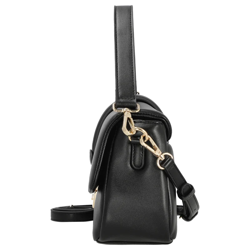 Seidenfelt Dalarna - Bolso de hombro 30 cm (black/gold)