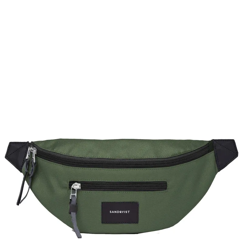 Sandqvist Aste - Riñonera 35 cm (dawn green)