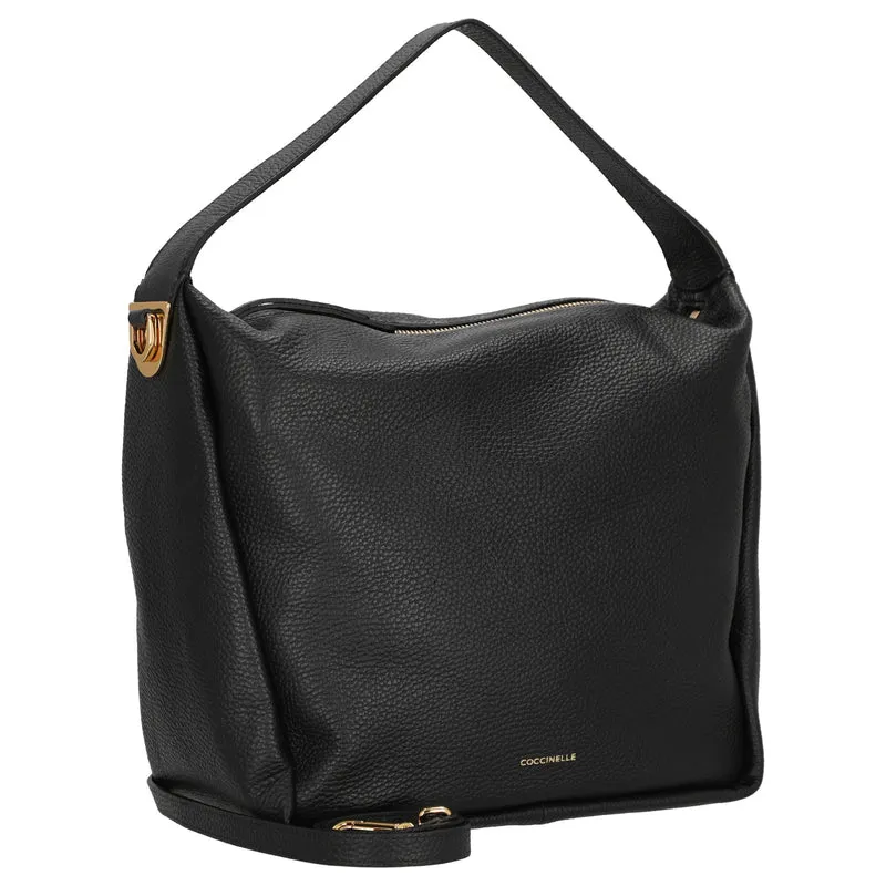 Coccinelle Oliver - Bolso de hombro 30 cm (noir)