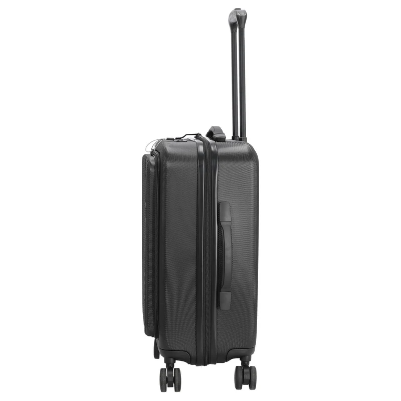Valentino Bags Lexplor - Trolley de cabina con 4 ruedas y bolsillo frontal 14" 55 cm (nero)