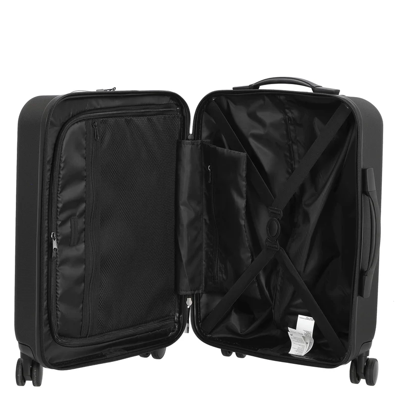 Valentino Bags Lexplor - Trolley de cabina con 4 ruedas y bolsillo frontal 14" 55 cm (nero)