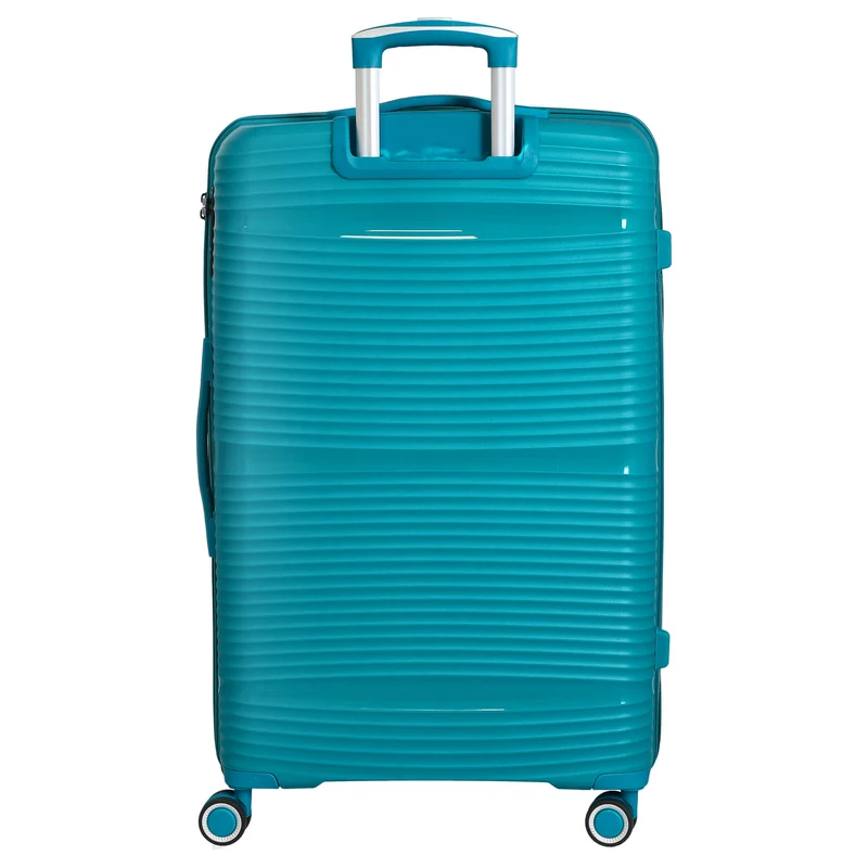 D&N Travel Line 4200 - Set de trolley de 4 ruedas 3 piezas (petróleo)