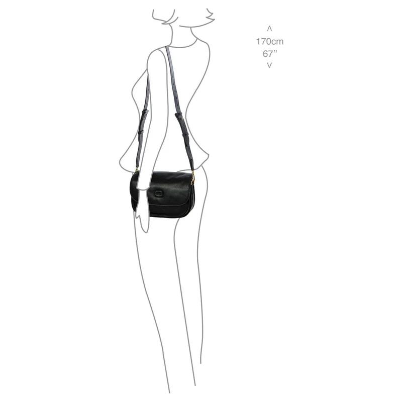 Brics Volterra - Bolso bandolera 25.5 cm (black)