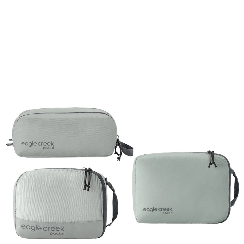 Eagle Creek selection Pack-It Overnight Set 3tlg. - Bolsa de compresión (storm grey)