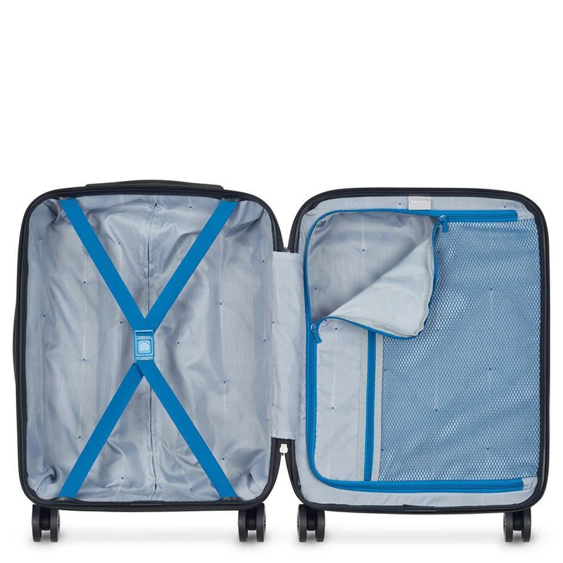Delsey Paris Comete Plus Slim Line - Trolley de cabina con 4 ruedas 55 cm (schwarz)