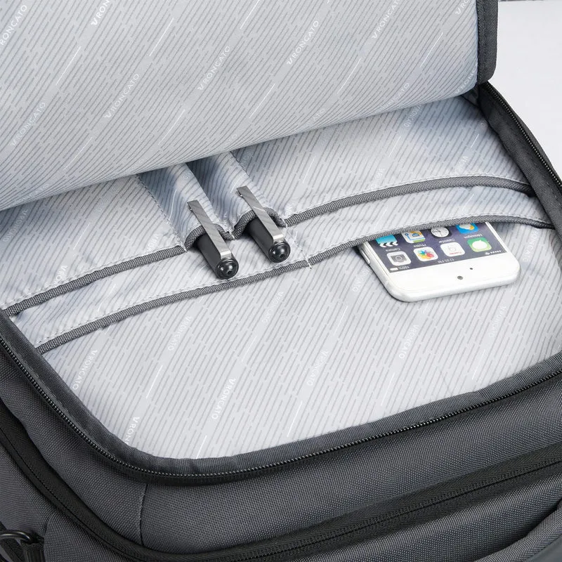 Roncato Clayton - Mochila de negocios - 15.6" 44 cm USB (anthracite)