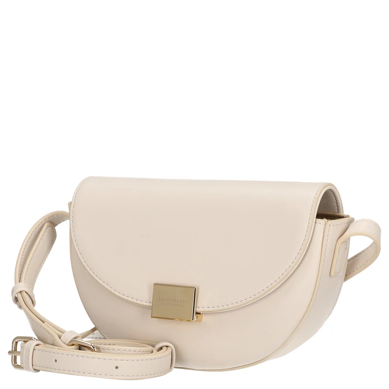 Seidenfelt Ellanda Saddle - Bolso bandolera 21 cm (tofu beige)