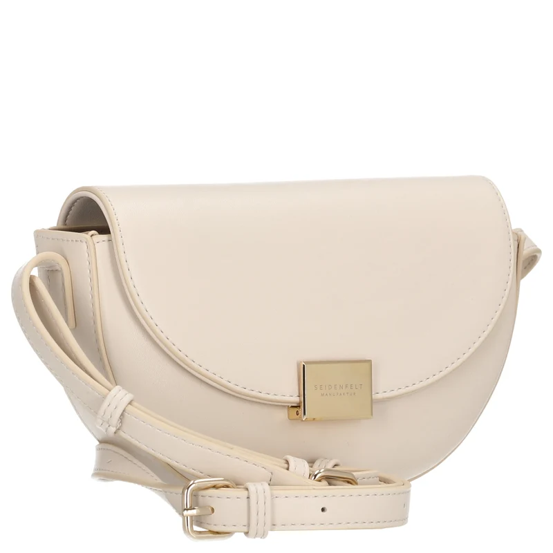 Seidenfelt Ellanda Saddle - Bolso bandolera 21 cm (tofu beige)