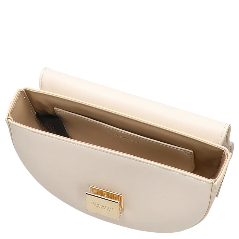Seidenfelt Ellanda Saddle - Bolso bandolera 21 cm (tofu beige)