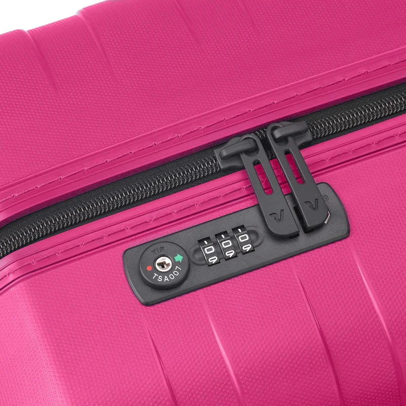 Roncato Box Sport 2.0 - Maleta de cabina 4 ruedas S 55 cm (negro/magenta)