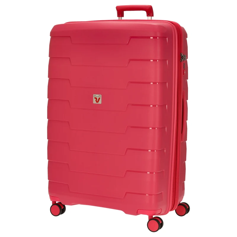 Roncato Skyline - Trolley de 4 ruedas L 79 cm expandible (ciliegia)