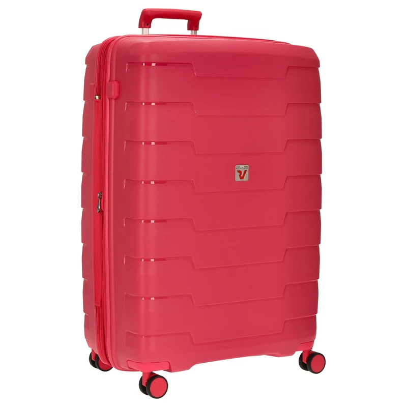 Roncato Skyline - Trolley de 4 ruedas L 79 cm expandible (ciliegia)