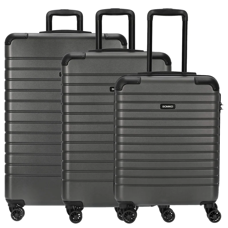 Somko Line - Set de trolley con 4 ruedas 3 piezas (anthrazit)