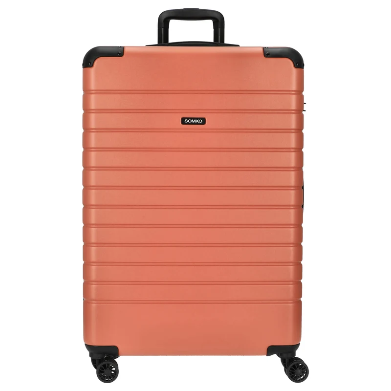 Somko Line - Set de trolley con 4 ruedas 3 piezas (coral)