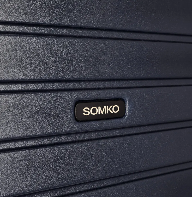 Somko Line - Set de trolley con 4 ruedas 3 piezas (navy)