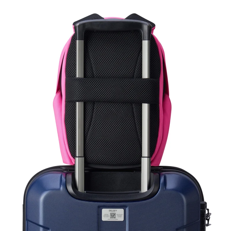 Delsey Paris Securban Mikro - Mochila con compartimento para tablet 9.7" 30 cm (fuchsia)