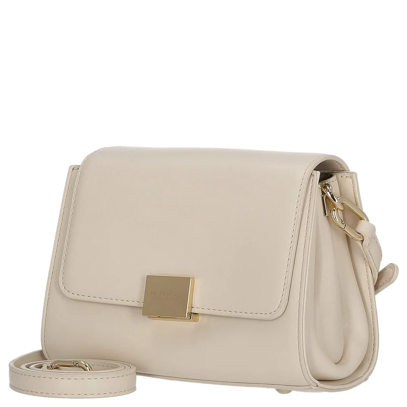 Seidenfelt Ellanda - Bolso bandolera 20 cm (tofu beige)