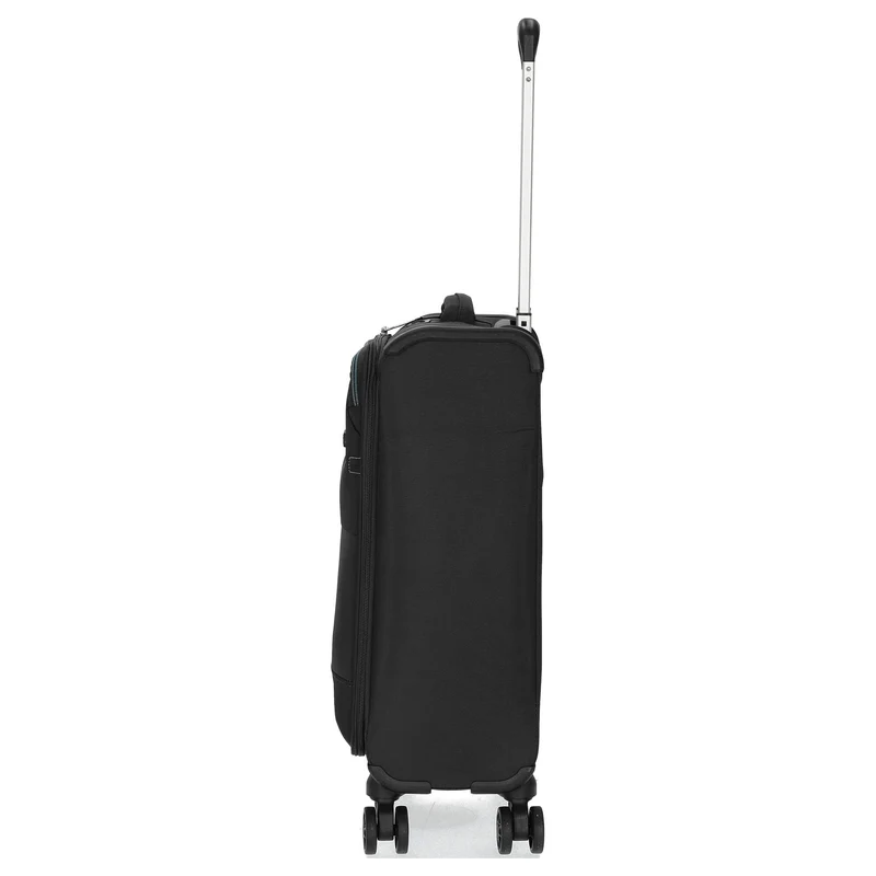 D&N Travel Line 9004 - Maleta de cabina 4 ruedas S 55 cm (color: negro)
