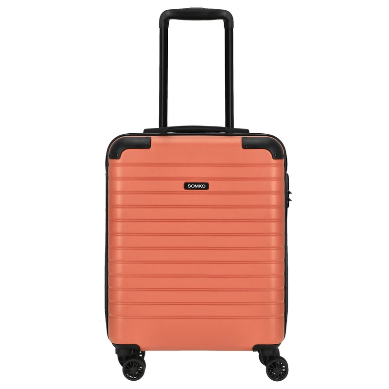 Somko Line - Trolley de cabina con 4 ruedas S 55 cm (coral)
