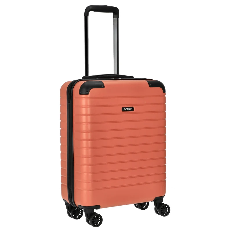 Somko Line - Trolley de cabina con 4 ruedas S 55 cm (coral)