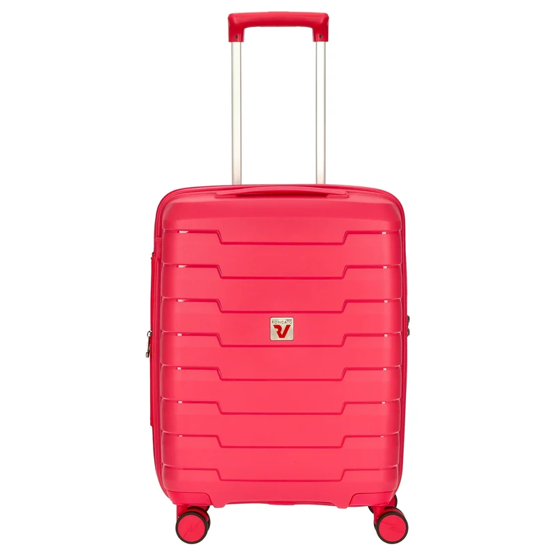 Roncato Skyline - Maleta de cabina 4 ruedas S 55 cm con puerto USB (color: cereza)