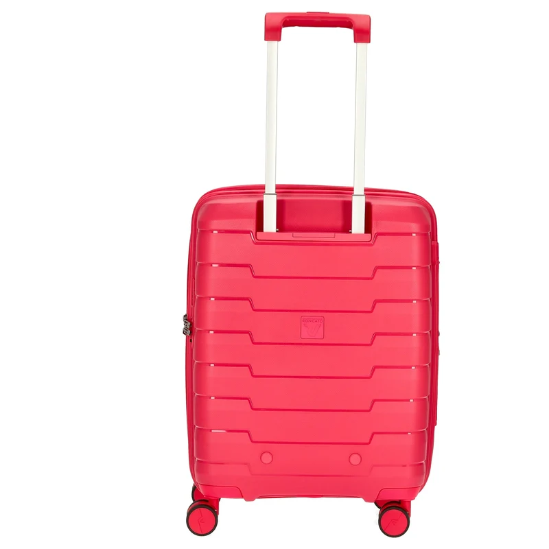 Roncato Skyline - Maleta de cabina 4 ruedas S 55 cm con puerto USB (color: cereza)