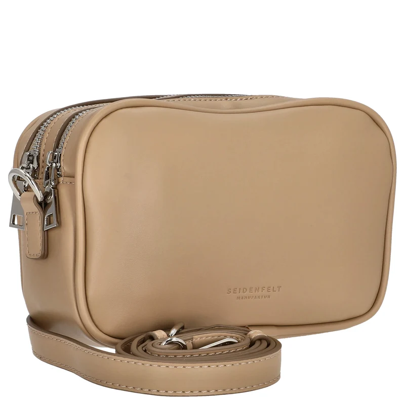 Seidenfelt Hede Box Crossbody - Bandolera 21 cm (almond)