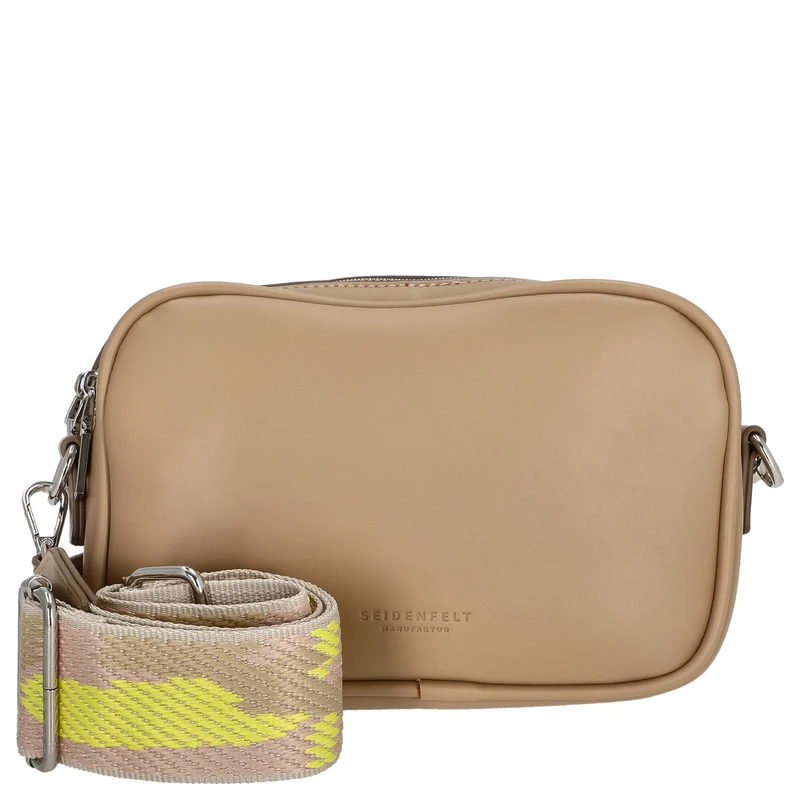 Seidenfelt Hede Box Crossbody - Bandolera 21 cm (almond)