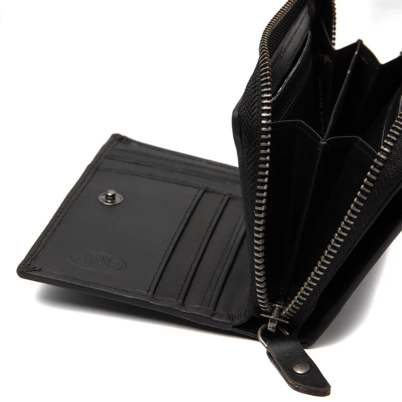 The Chesterfield Brand Dalma - Cartera 16 cc 13 cm RFID (black)