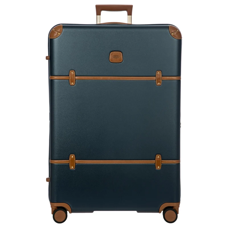 Brics Bellagio - Trolley de 4 ruedas 82 cm expandible (blue/tan)
