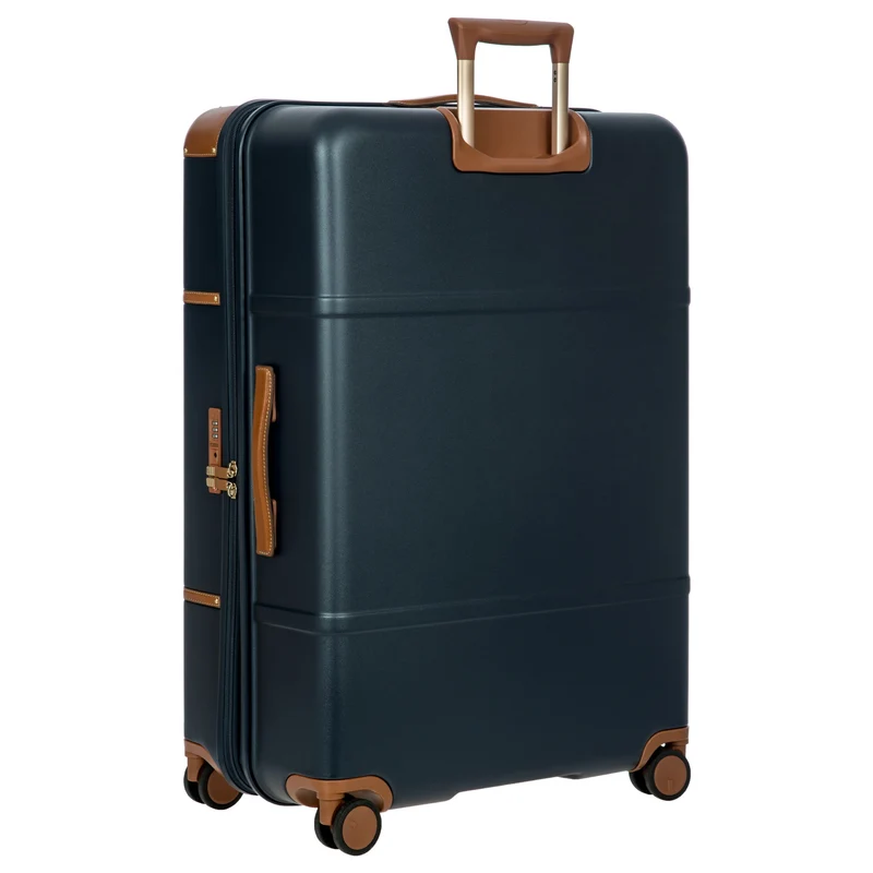 Brics Bellagio - Trolley de 4 ruedas 82 cm expandible (blue/tan)