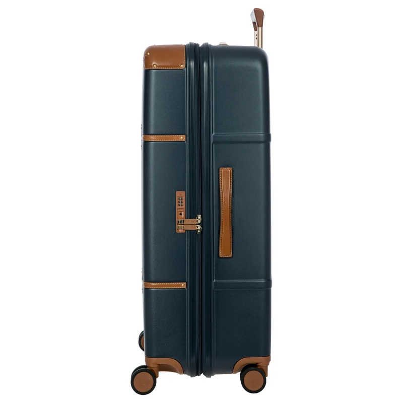 Brics Bellagio - Trolley de 4 ruedas 82 cm expandible (blue/tan)