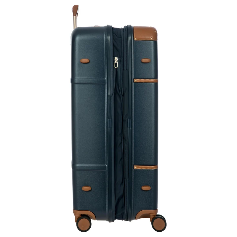 Brics Bellagio - Trolley de 4 ruedas 82 cm expandible (blue/tan)