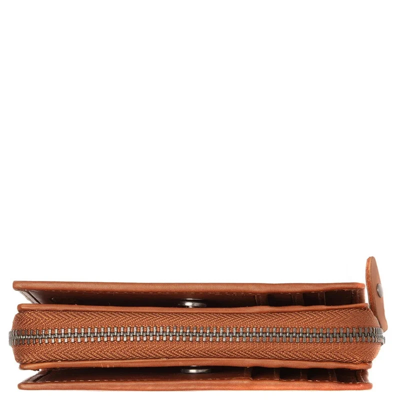 The Chesterfield Brand Dalma - Cartera 16 cc 13 cm RFID (cognac)