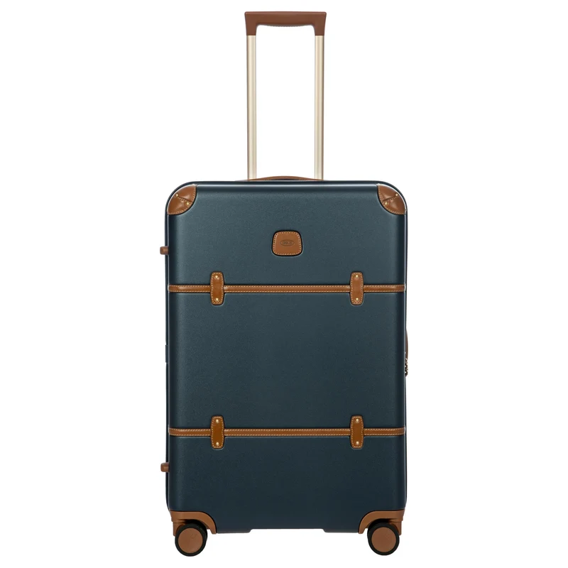 Brics Bellagio - Trolley de 4 ruedas 70.5 cm expandible (blue/tan)