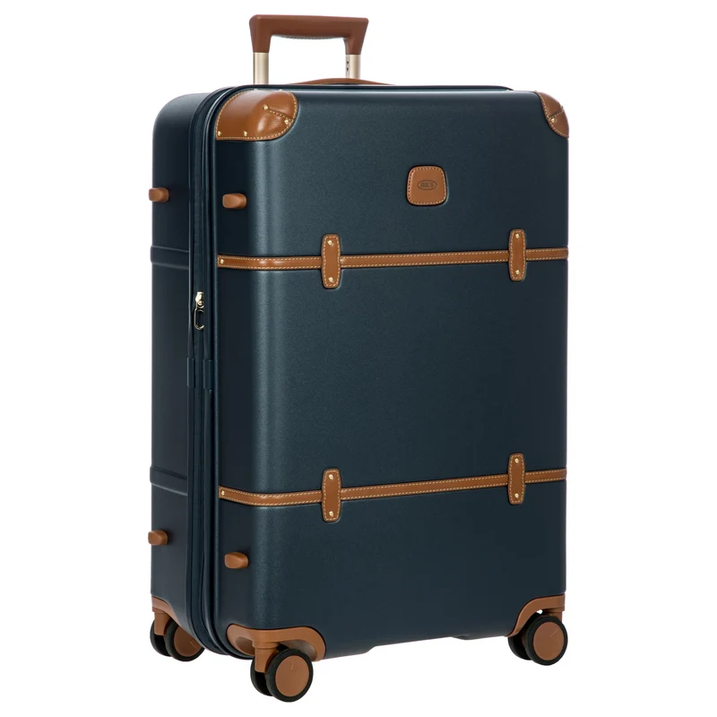 Brics Bellagio - Trolley de 4 ruedas 70.5 cm expandible (blue/tan)