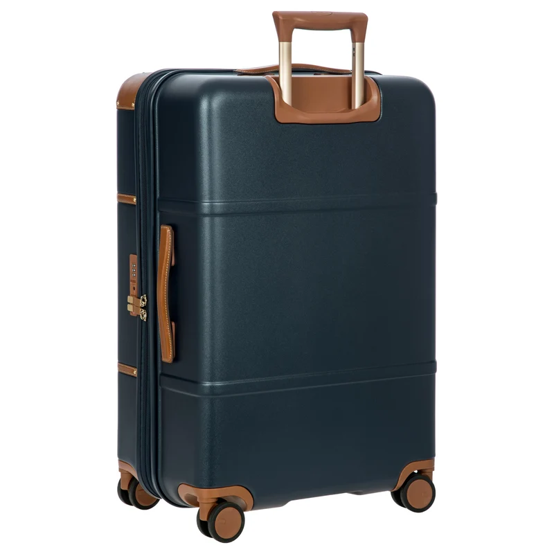 Brics Bellagio - Trolley de 4 ruedas 70.5 cm expandible (blue/tan)