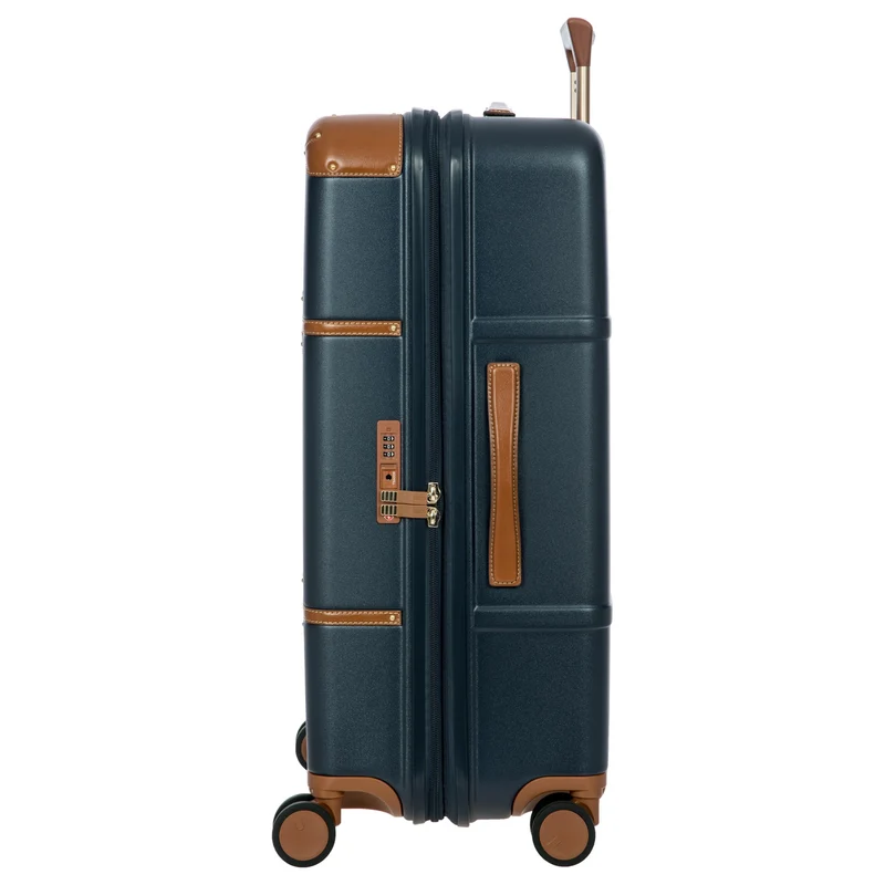 Brics Bellagio - Trolley de 4 ruedas 70.5 cm expandible (blue/tan)