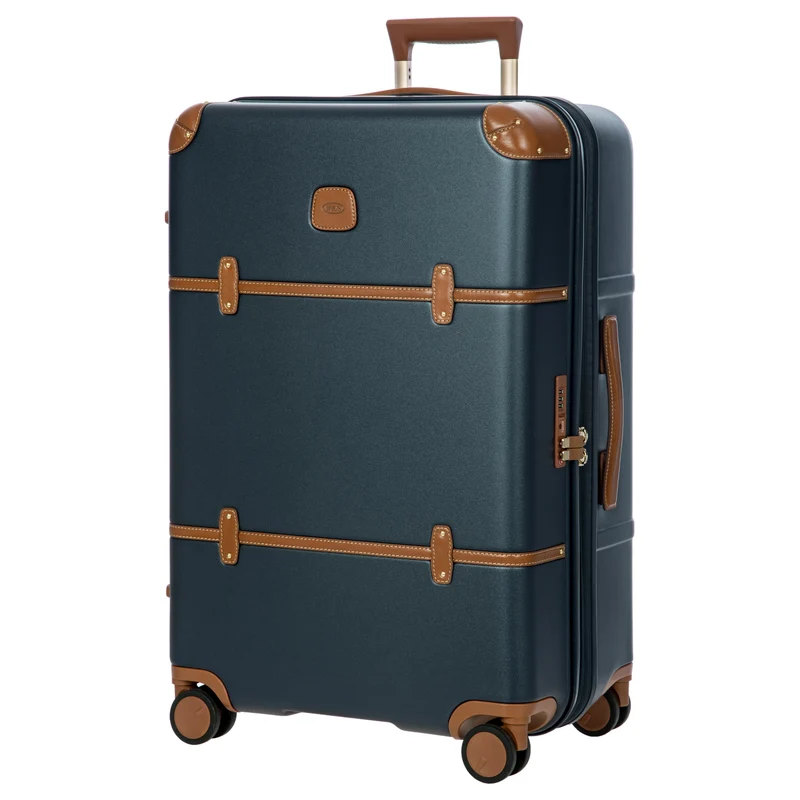 Brics Bellagio - Trolley de 4 ruedas 70.5 cm expandible (blue/tan)
