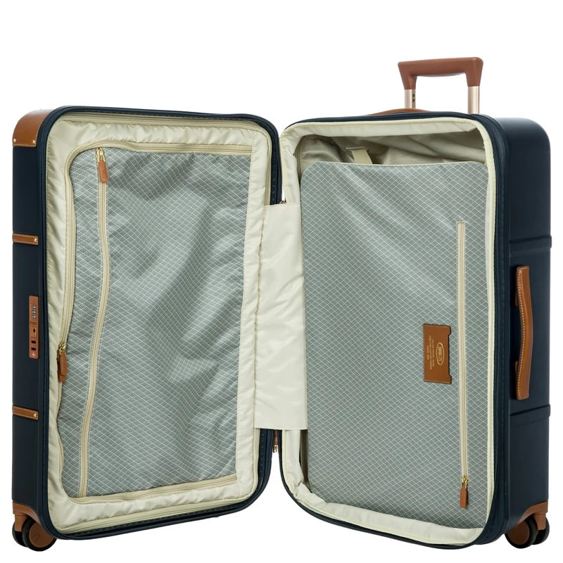 Brics Bellagio - Trolley de 4 ruedas 70.5 cm expandible (blue/tan)