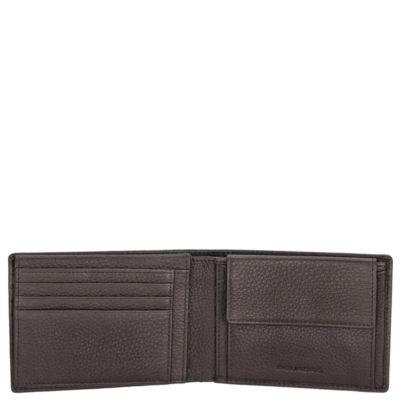 Piquadro Modus - Cartera de hombre 7cc 12.5 cm RFID (plum)