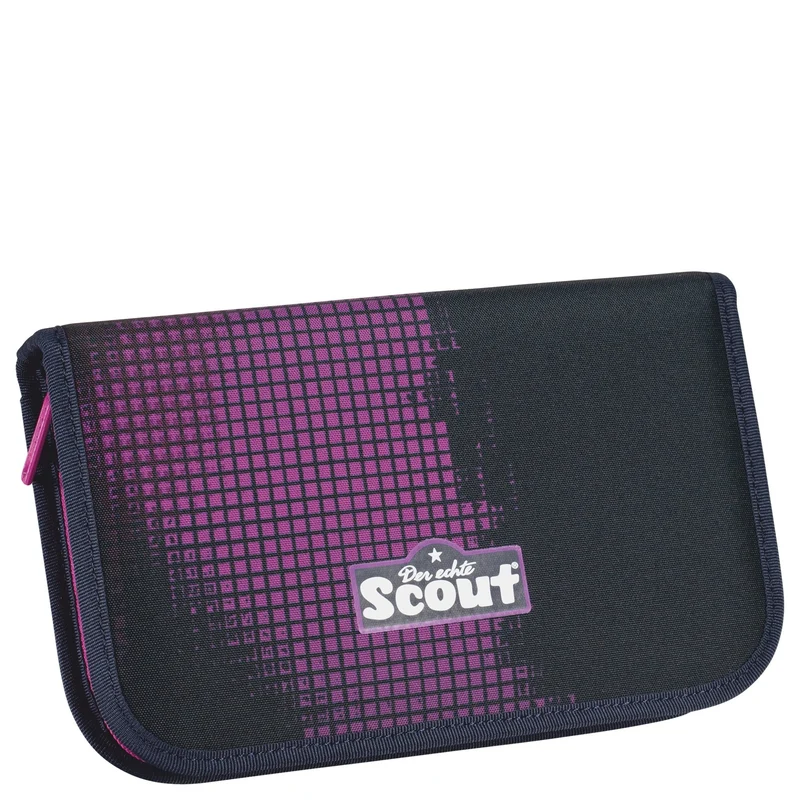 Scout Alpha Exklusiv "Movie Star" - Set de mochila escolar 5 piezas (Pink Pixel)
