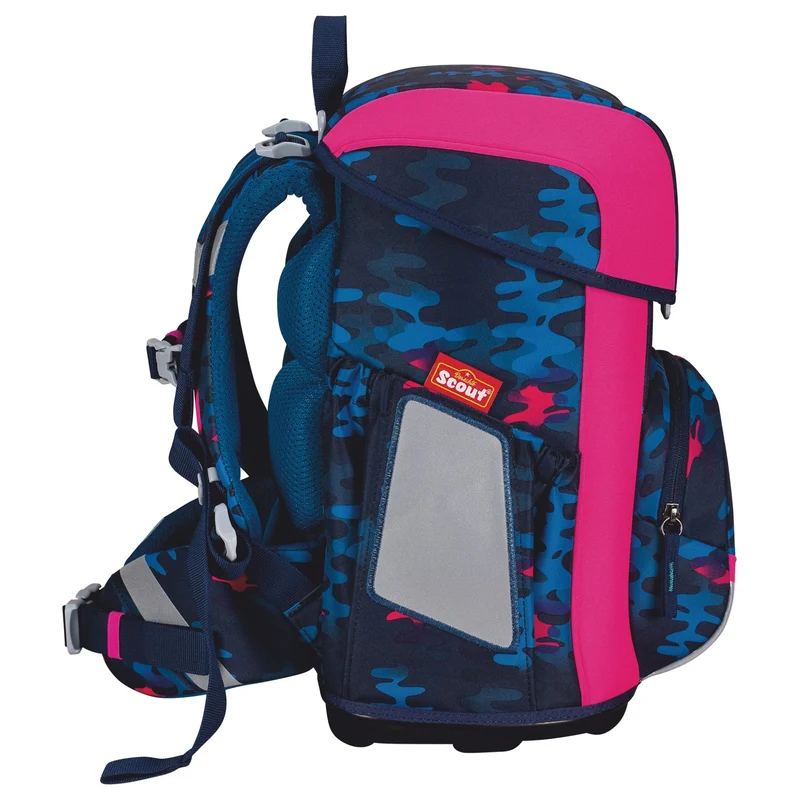Scout Neo DIN - Mochila escolar Set 4tlg. (Magic Sea)