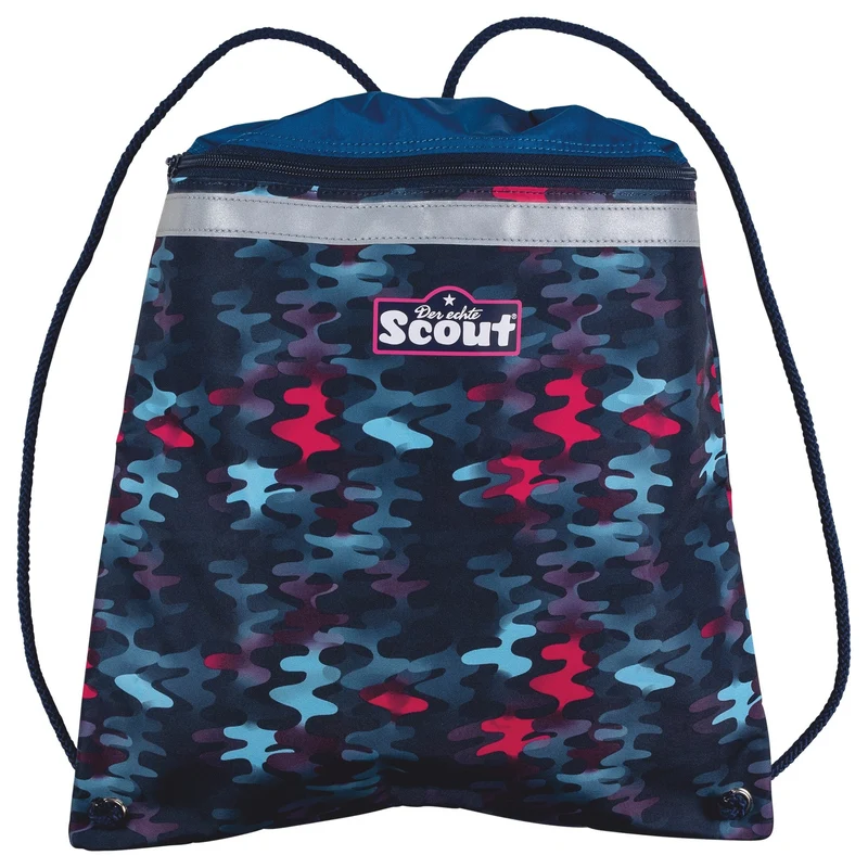 Scout Neo DIN - Mochila escolar Set 4tlg. (Magic Sea)