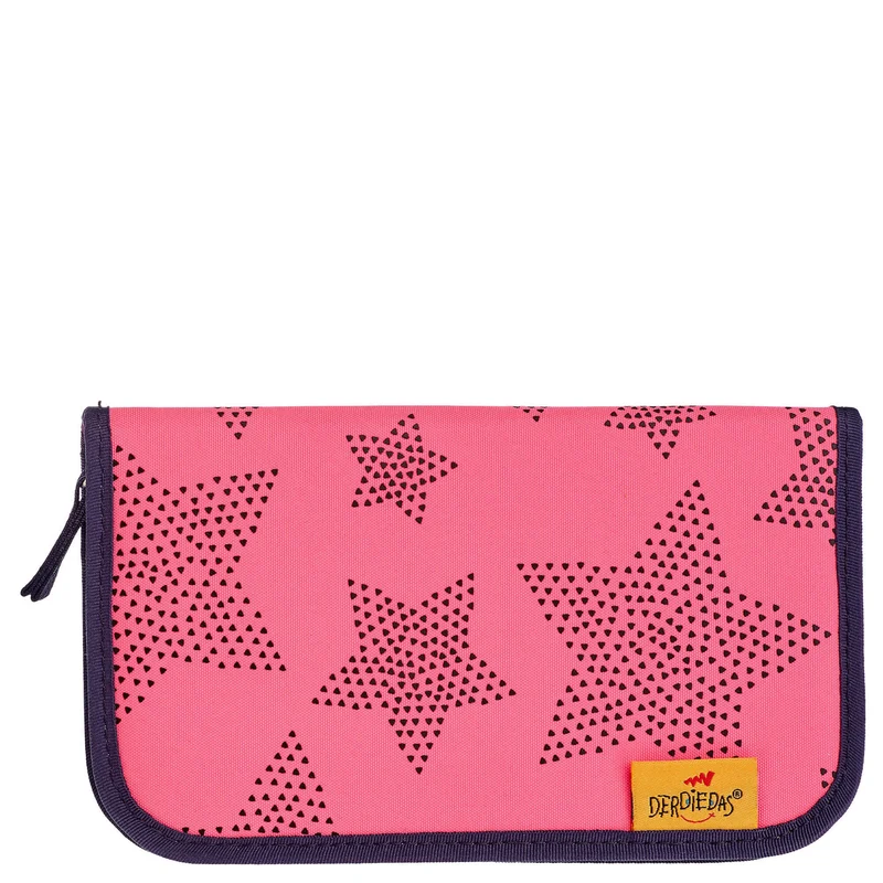 DerDieDas ErgoFlex Max Superflash Neon - Mochila escolar Set 5tlg. 950g (Neon Star)