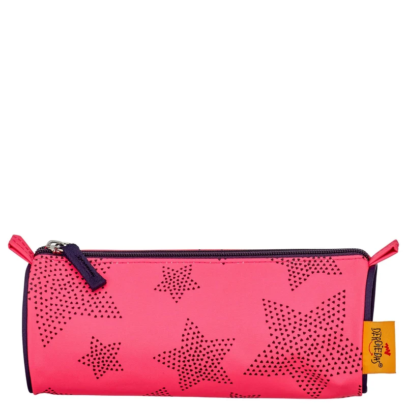 DerDieDas ErgoFlex Max Superflash Neon - Mochila escolar Set 5tlg. 950g (Neon Star)